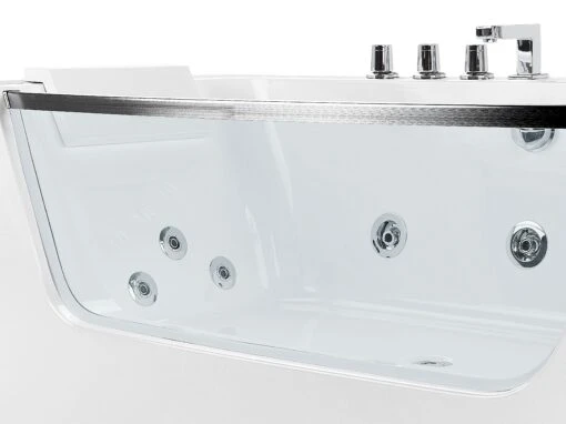 Whirlpool Bath 1700 X 850 Mm White BARRANCA - Image 8