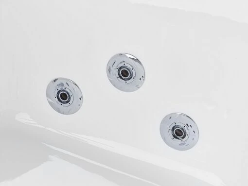Whirlpool Bath 1700 X 850 Mm White BARRANCA - Image 10