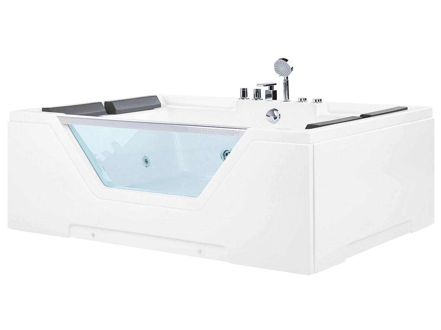 Whirlpool Bath 1700 X 1200 Mm White HUARAZ - Image 5