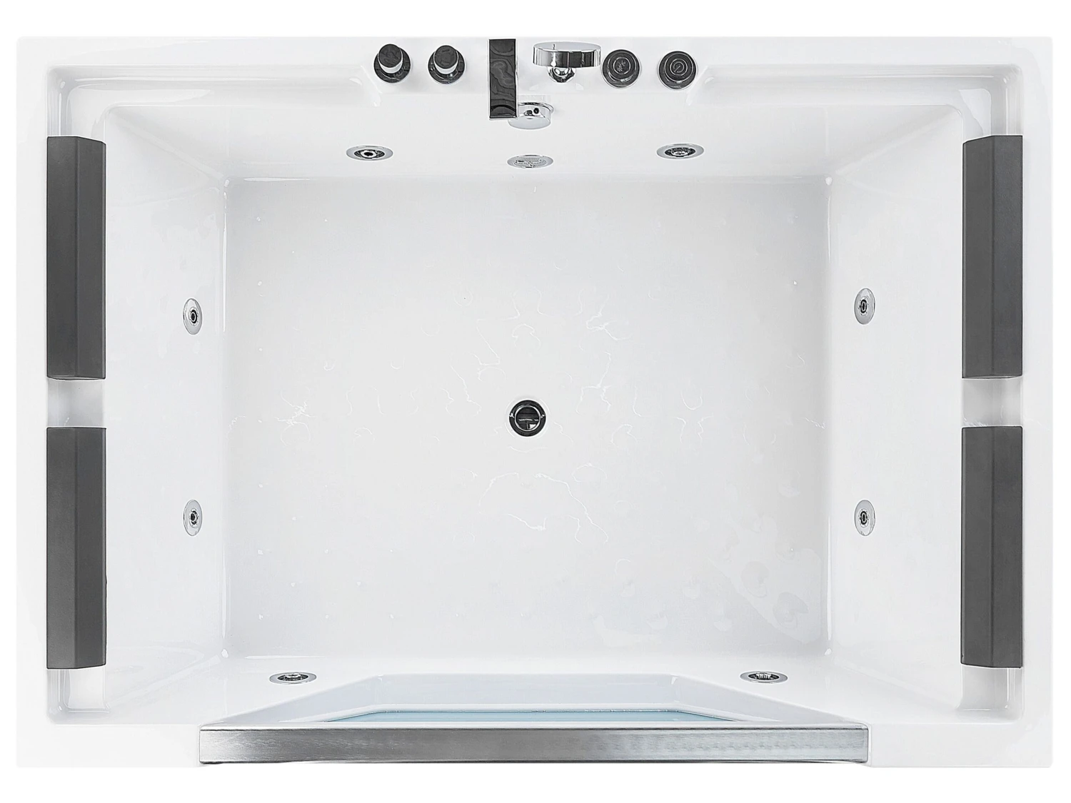 Whirlpool Bath 1700 X 1200 Mm White HUARAZ - Image 6