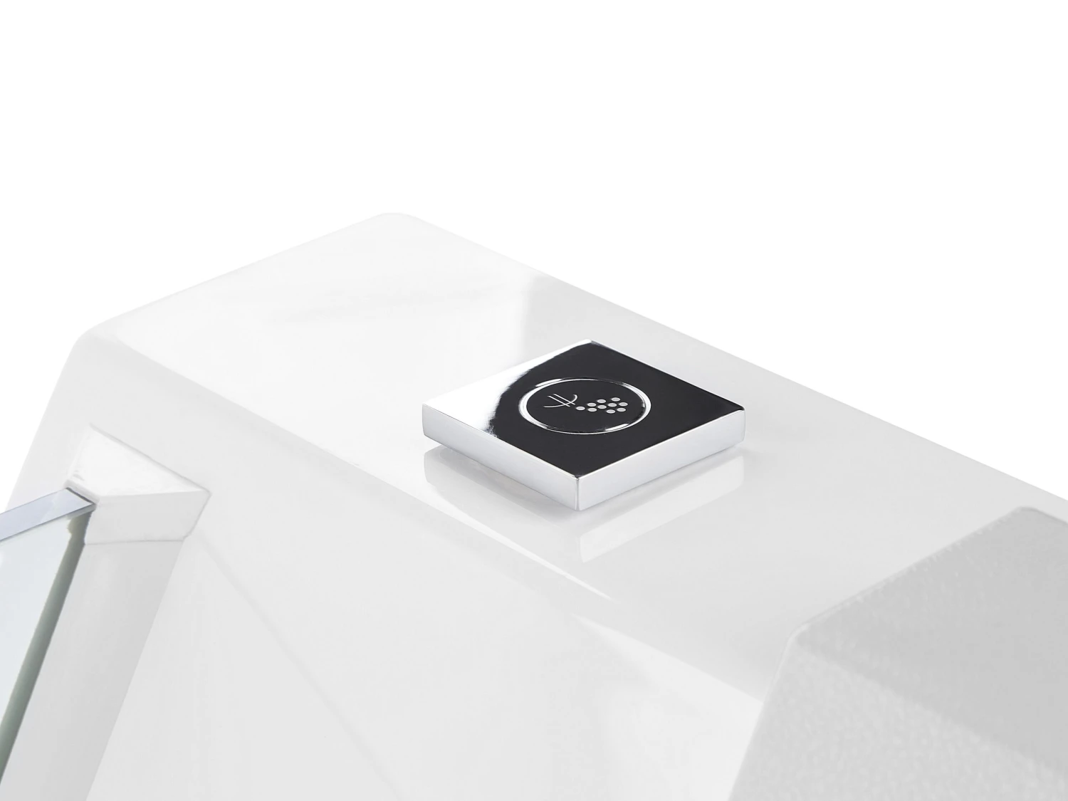 Freestanding Whirlpool Bath 1700 X 800 Mm White OYON - Image 10