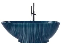 Bath 1700 X 800 Mm Marble Effect Navy Blue RIOJA -Furniture Store undef src sa picid 808564 type whitesh image