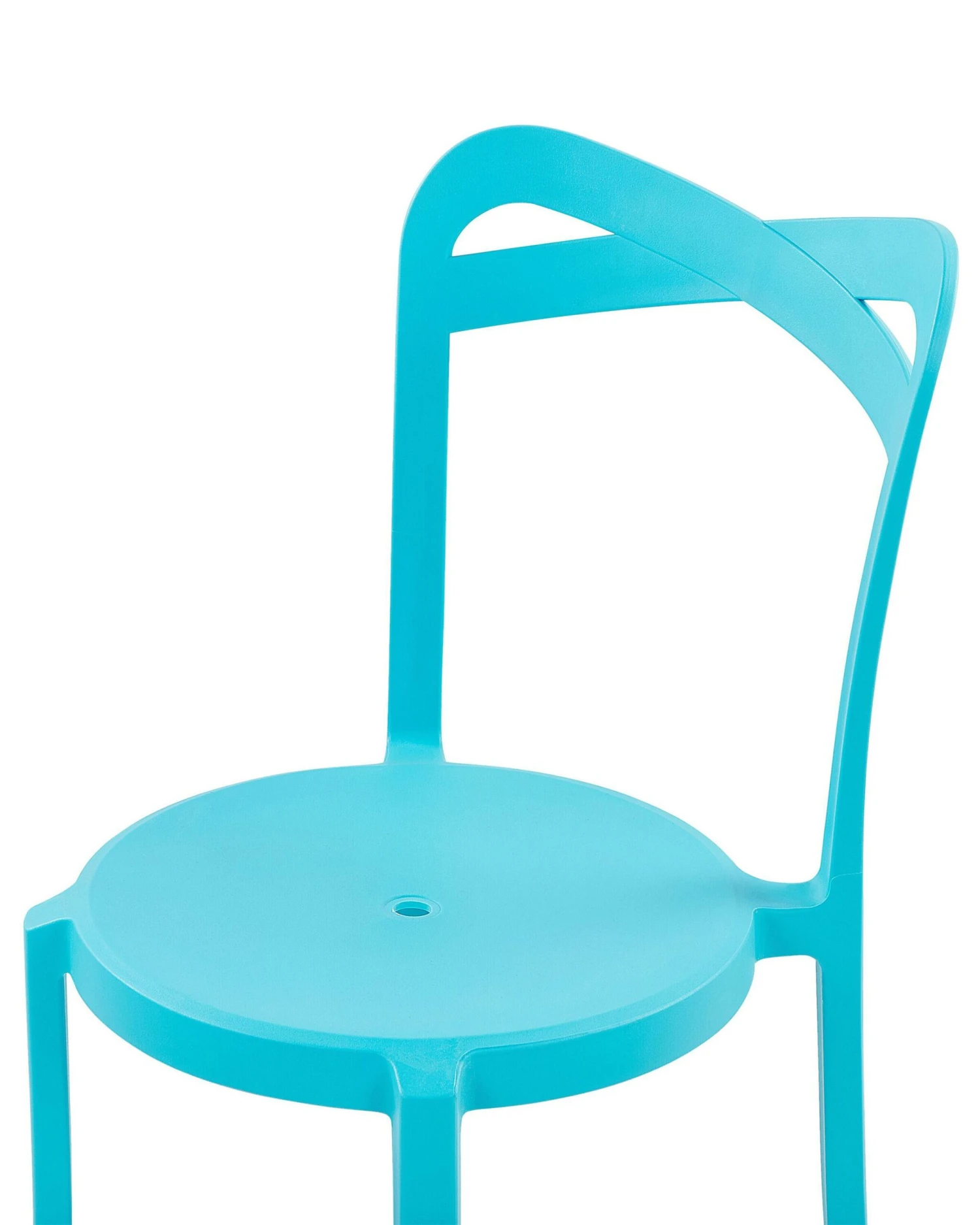 Set Of 4 Dining Chairs Blue CAMOGLI - Image 8