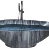 Bath 1700 X 800 Mm Marble Effect Black RIOJA -Furniture Store undef src sa picid 809414 type whitesh image