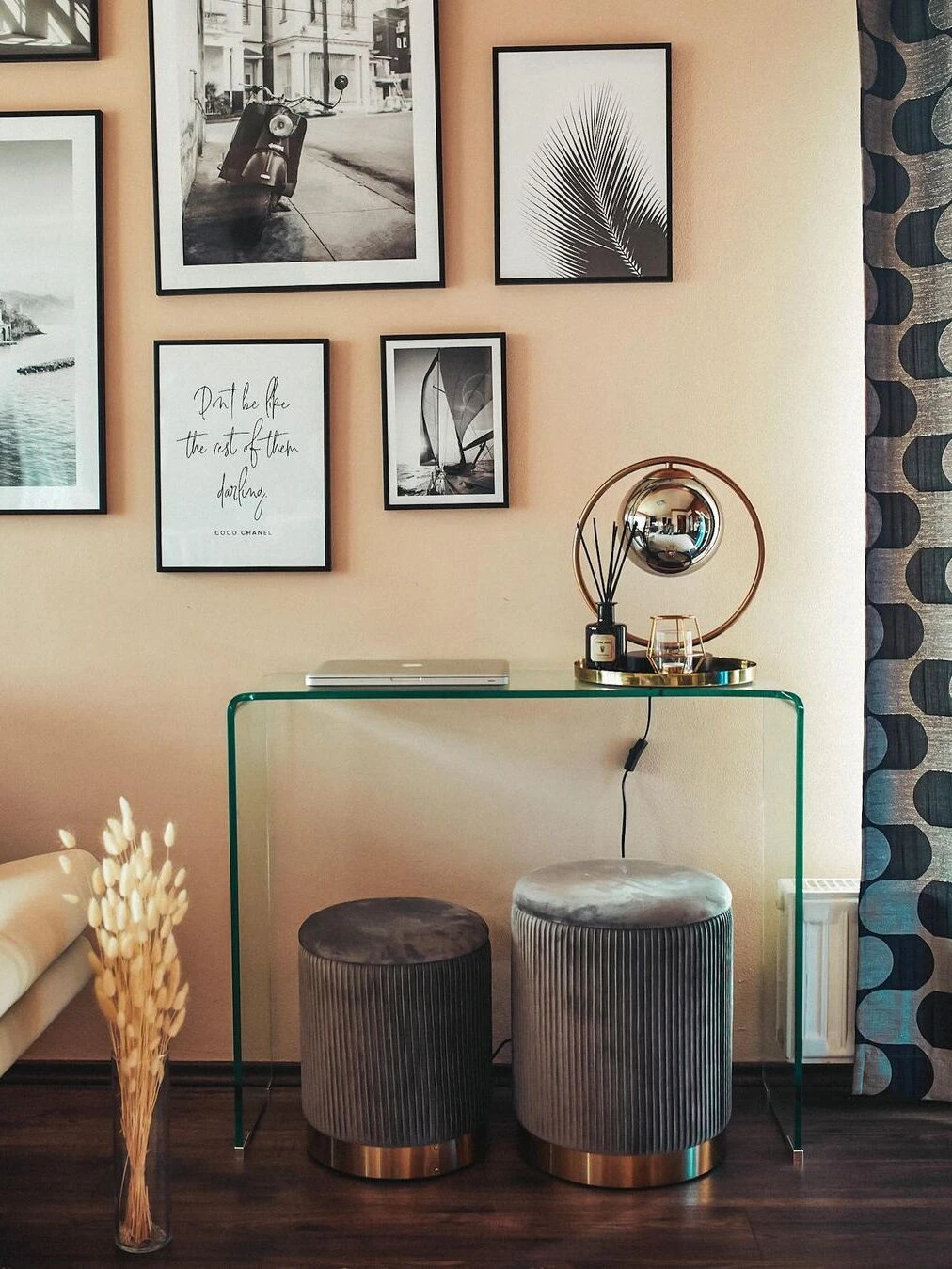 Set Of 2 Storage Pouffes Grey MIRAMAR - Image 3