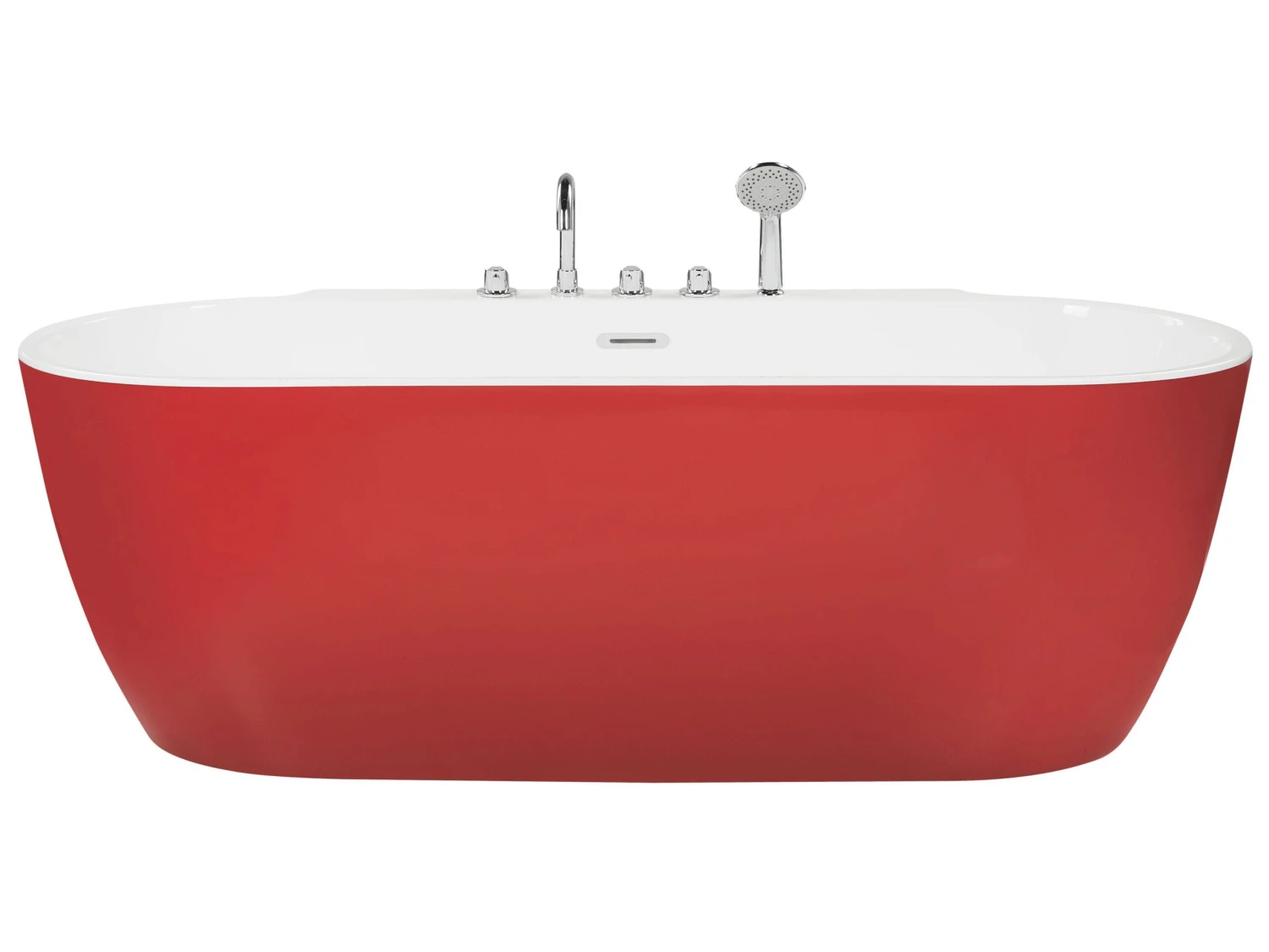 Freestanding Bath 1700 X 800 Mm Red ROTSO - Image 3