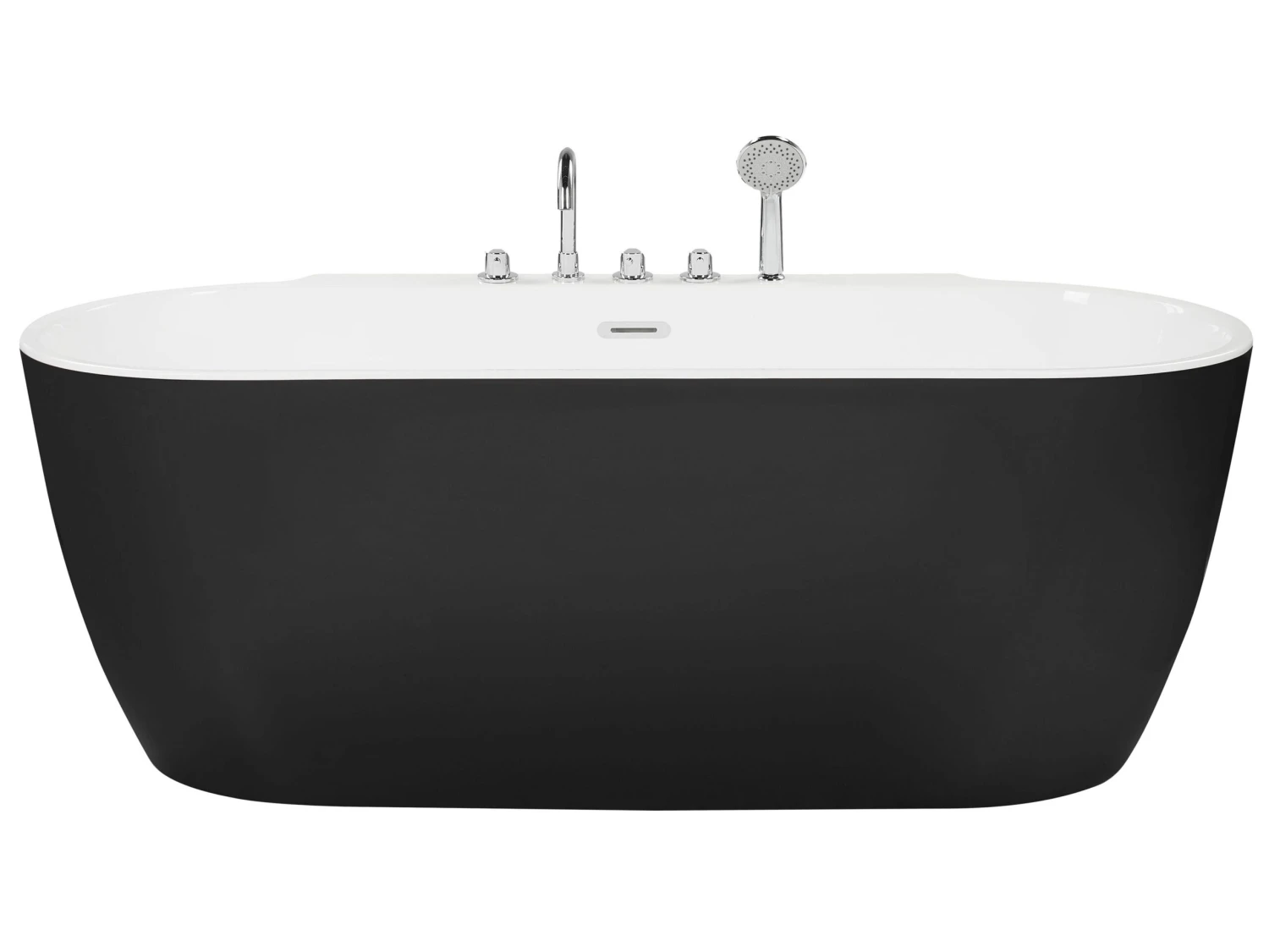 Freestanding Bath 1700 X 800 Mm Black ROTSO - Image 3
