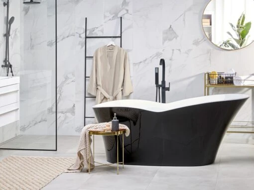 Freestanding Bath 1700 X 800 Mm Black DULCINA - Image 2