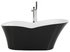 Freestanding Bath 1700 X 800 Mm Black DULCINA -Furniture Store undef src sa picid 812178 type whitesh image