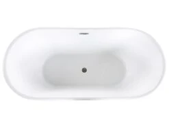 Freestanding Bath 1700 X 800 Mm Black PINEL -Furniture Store undef src sa picid 812568 type whitesh image