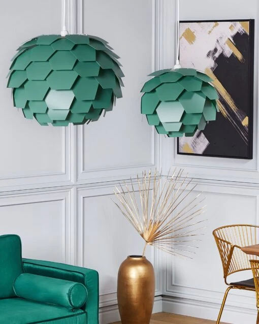 Pendant Lamp Green SEGRE Small - Image 6