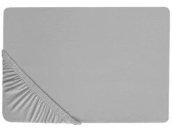 Cotton Fitted Sheet Grey HOFUF Various Sizes
