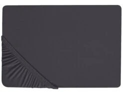 Cotton Fitted Sheet Black HOFUF Various Sizes