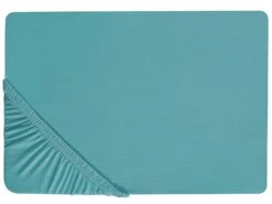 Cotton Fitted Sheet Turquoise HOFUF Various Sizes