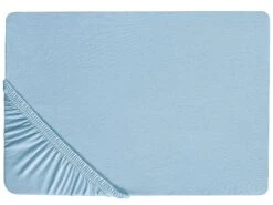 Cotton Fitted Sheet Blue HOFUF Various Sizes