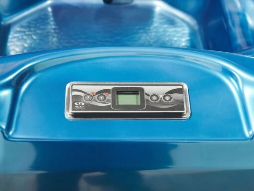 Square Hot Tub With LED Blue TULAROSA - Image 9
