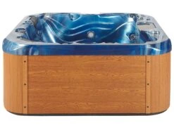 Square Hot Tub With LED Blue LASTARRIA -Furniture Store undef src sa picid 818737 type whitesh image