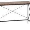 Home Office Desk 115 X 60 Cm Dark Wood With Black FUTON -Furniture Store undef src sa picid 820954 type whitesh image
