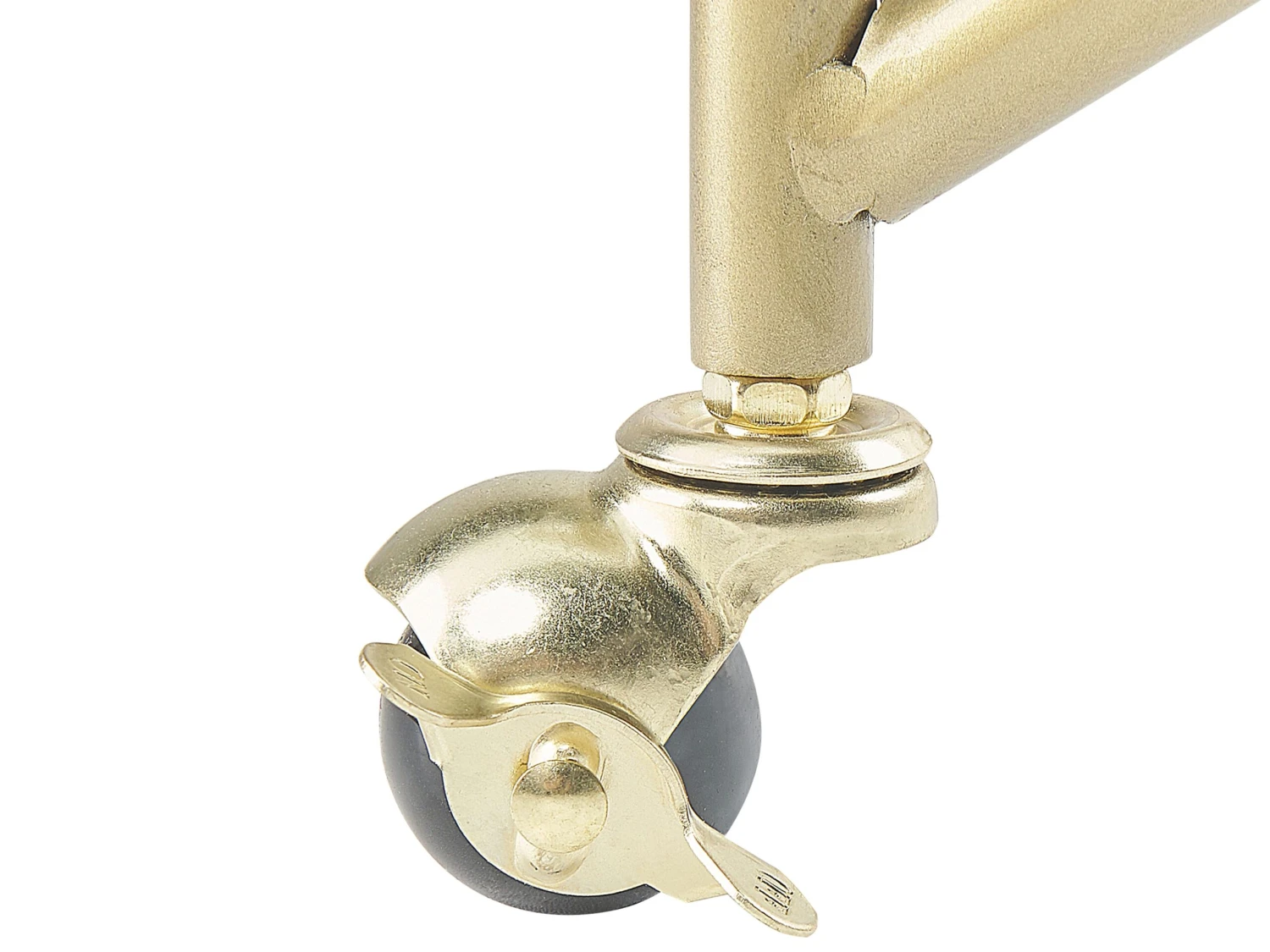 Metal Drinks Trolley Gold With Glass Top COLTON - Image 5