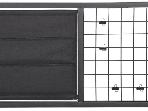 Home Office Desk 118 X 60 Cm Dark Wood With Black VINCE - Image 7