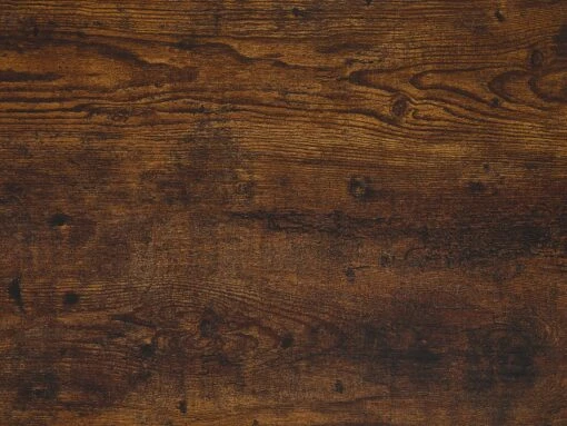 Home Office Desk 118 X 60 Cm Dark Wood With Black VINCE - Image 9