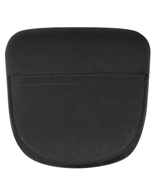 Velvet Rocking Chair Black ELLAN - Image 8