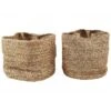 Set Of 2 Jute Baskets Sand Beige KAELLA -Furniture Store undef src sa picid 823373 type whitesh image