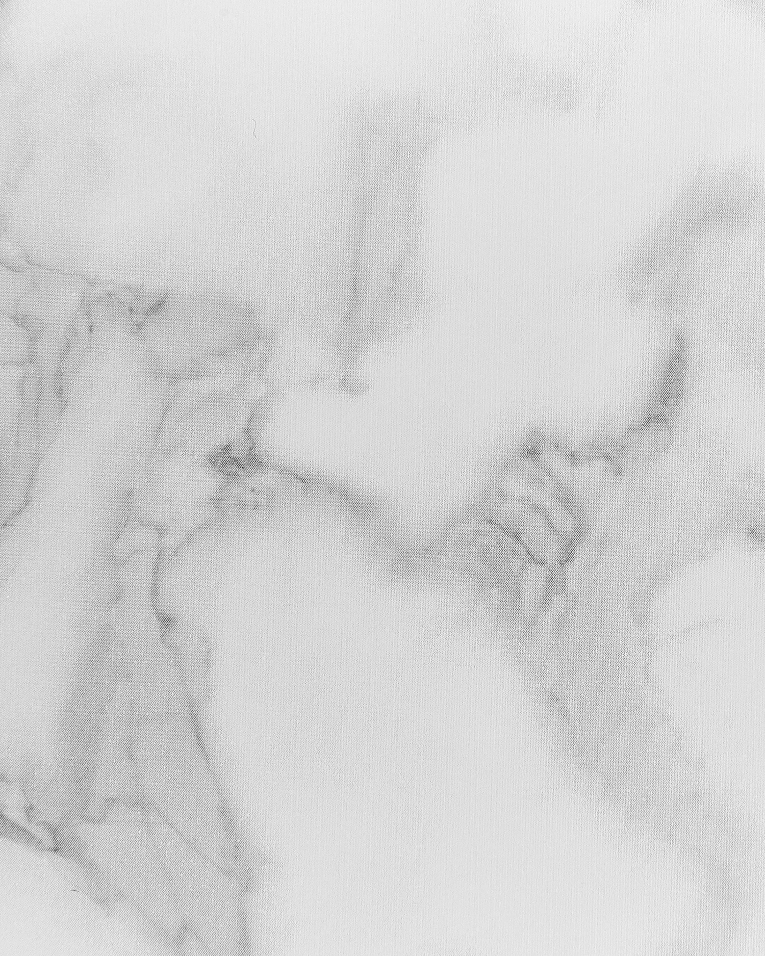 Glass Top Console Table Marble Effect White With Gold CALVERT - Image 8