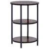 Side Table Dark Wood With Black TOLAR -Furniture Store undef src sa picid 824244 type whitesh image