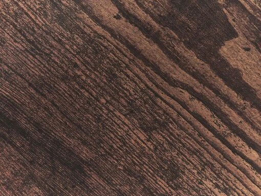Side Table Dark Wood With Black TOLAR - Image 6