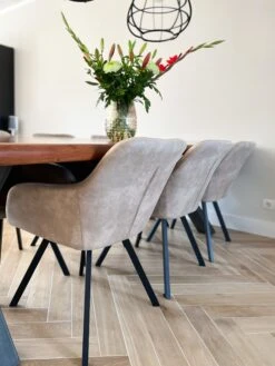 Set Of 2 Fabric Dining Chairs Beige MONEE -Furniture Store undef src sa picid 824429 type whitesh image
