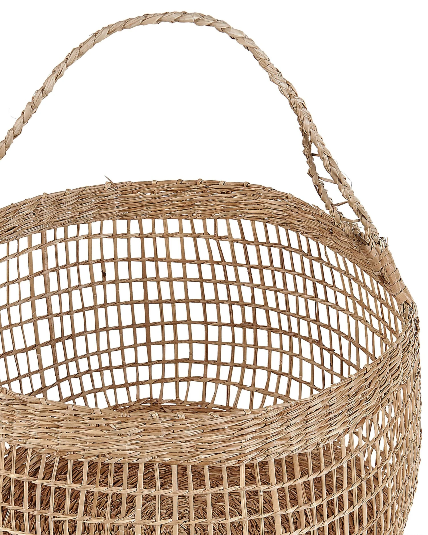 Set Of 3 Seagrass Baskets Natural ARAPAIMA - Image 7