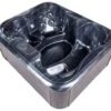 Square Hot Tub With LED Grey ARCELIA -Furniture Store undef src sa picid 825050 type whitesh image