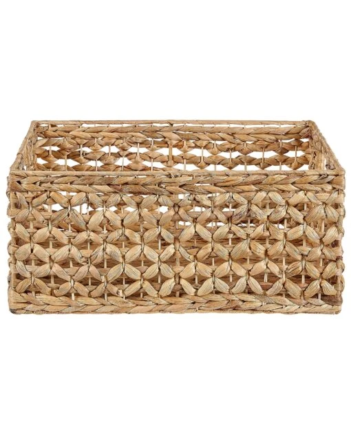 Set Of 3 Water Hyacinth Baskets Natural MINNOW - Image 6