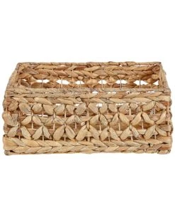 Set Of 3 Water Hyacinth Baskets Natural MINNOW -Furniture Store undef src sa picid 825146 type whitesh image