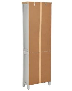 5 Tier Bookcase Grey CLIO -Furniture Store undef src sa picid 825977 type whitesh image