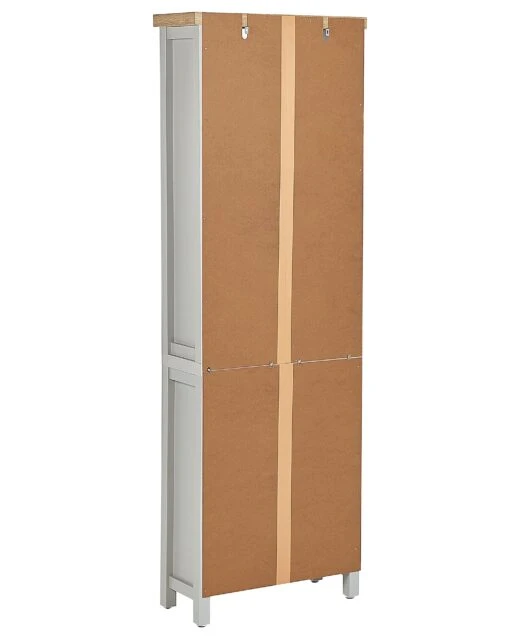 5 Tier Bookcase Grey CLIO - Image 4