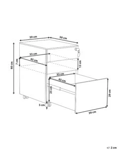 3 Drawer Metal Storage Cabinet Off-White CAMI -Furniture Store undef src sa picid 826231 type whitesh image