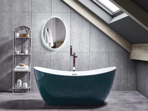 Freestanding Bath 1700 X 770 Mm Green ANTIGUA - Image 2