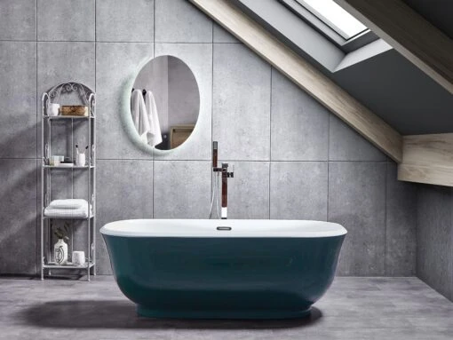 Freestanding Bath 1700 X 770 Mm Green TESORO - Image 2