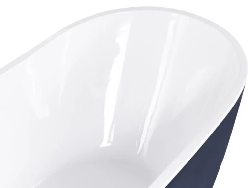 Freestanding Bath 1700 X 770 Mm Navy Blue ANTIGUA - Image 8