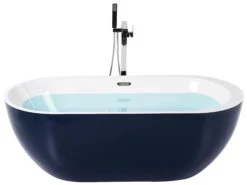 Freestanding Bath 1700 X 800 Mm Navy Blue NEVIS