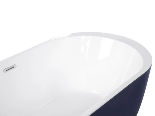 Freestanding Bath 1700 X 800 Mm Navy Blue NEVIS - Image 7