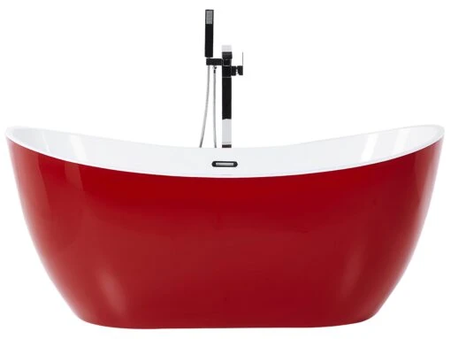 Freestanding Bath Red ANTIGUA Various Sizes - Image 3