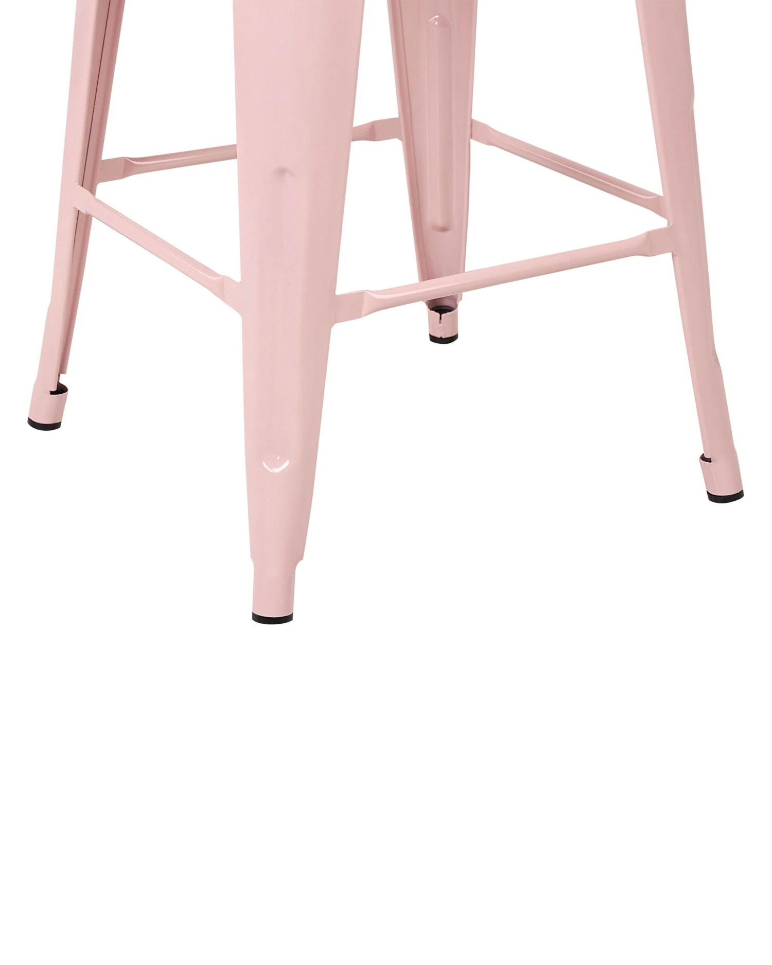 Set Of 2 Metal Stools 76 Cm Pink CABRILLO - Image 6
