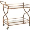 Metal Drinks Trolley With Mirrored Top Gold LARINO -Furniture Store undef src sa picid 829618 type whitesh image
