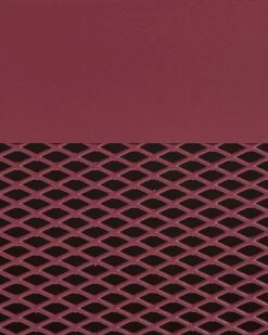 Mesh Door Steel Bedside Table Dark Red OSSETT -Furniture Store undef src sa picid 830344 type whitesh image