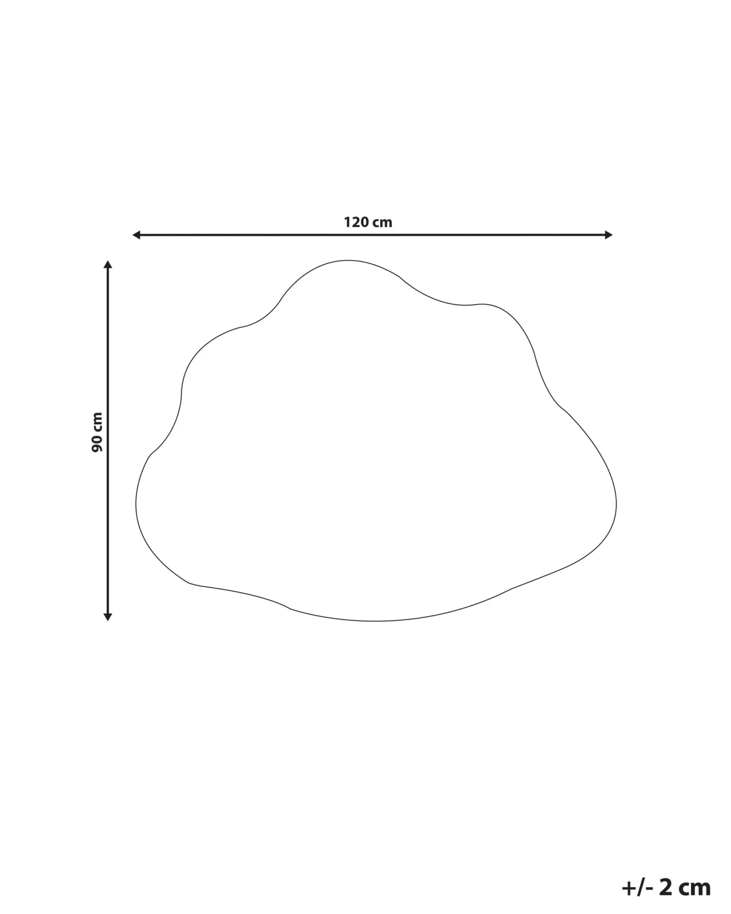 Kids Rug Cloud Print 90 X 120 Cm Blue CUMULUS - Image 5