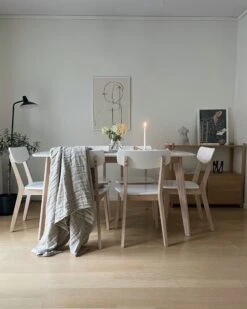 Set Of 2 Wooden Dining Chairs White SANTOS -Furniture Store undef src sa picid 832698 type whitesh image
