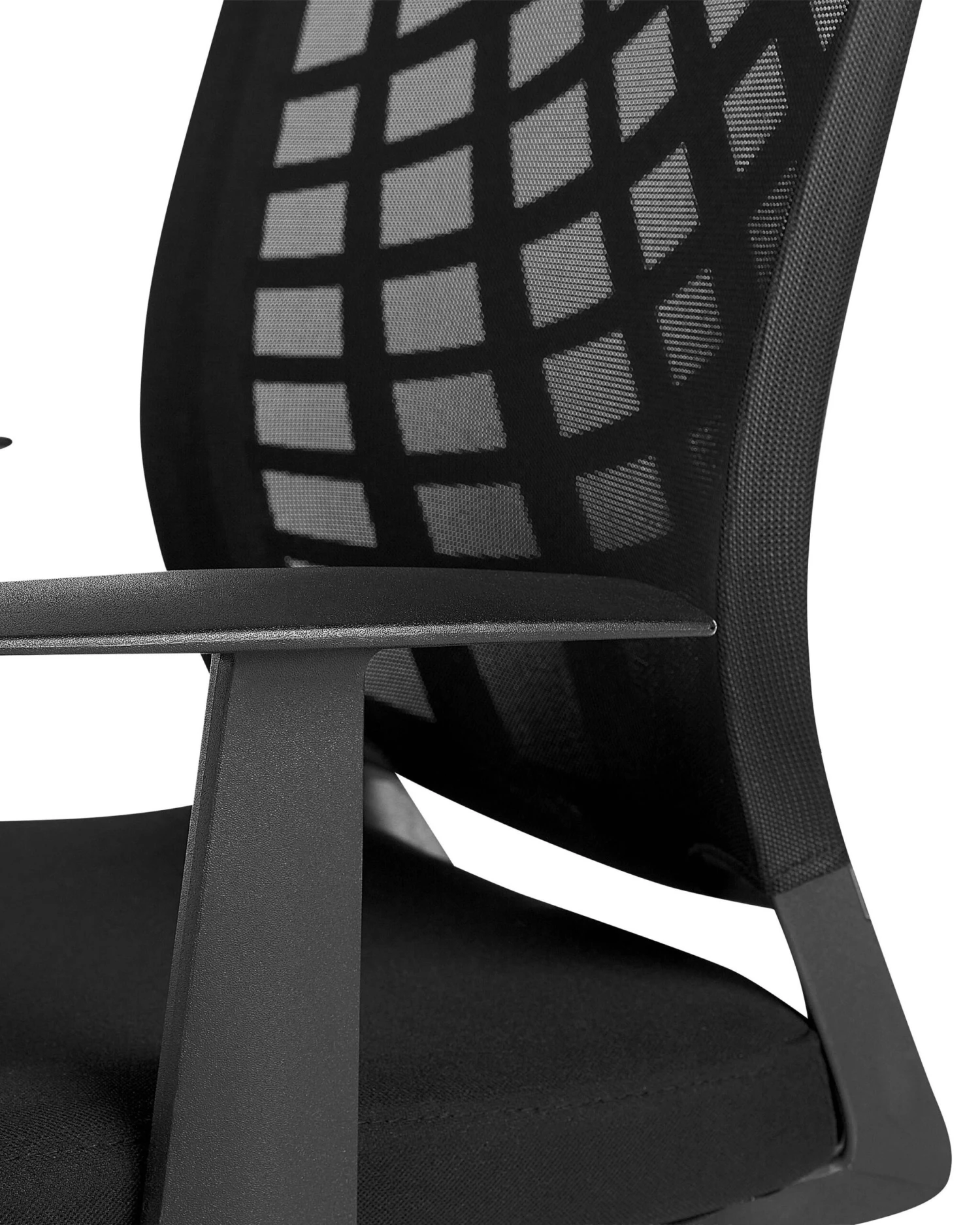 Swivel Office Chair Black BONNY - Image 9